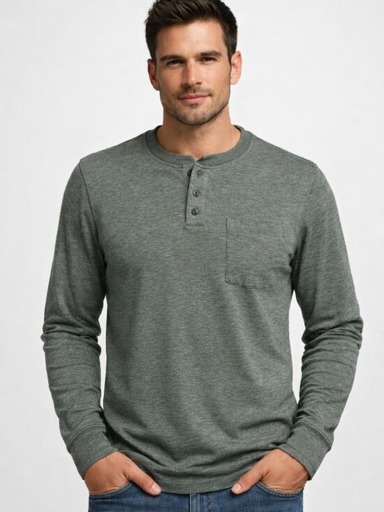 prAna Other - prAna Greyston SOL DEFENDER HENLEY Pullover